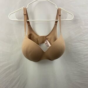 Body by Victoria's Secret Perfect Shape Push Up Bra Women's Size 38DDD Beige